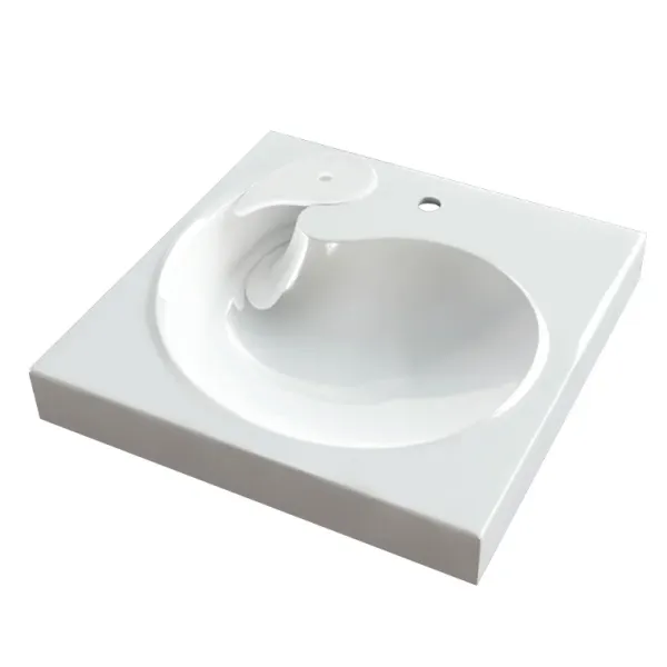 Раковина Reflexion Beta RF6060BT белая 60x60