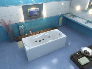 Акриловая ванна Bas Мальдива Standart 160x70