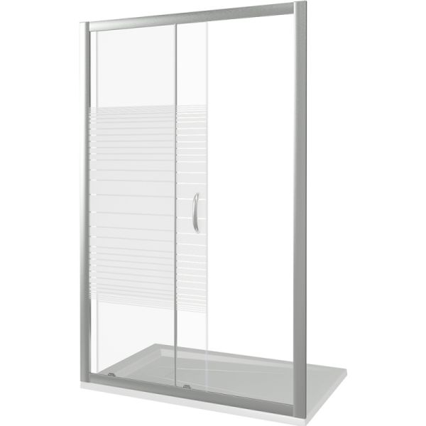 Душевая дверь Good Door Infinity WTW-110-G-CH стекло матовое