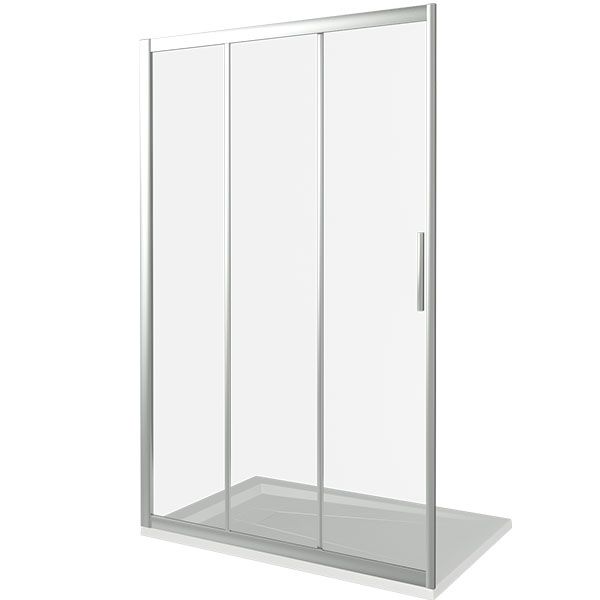 Душевая дверь Good Door Orion WTW-130-С-CH стекло прозрачное