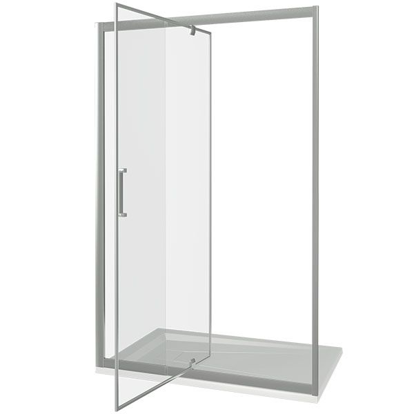 Душевая дверь Good Door Orion WTW - PD-130-С-CH стекло прозрачное