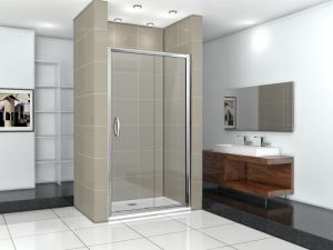 Душевая дверь Good Door Infinity WTW-130-C-CH стекло прозрачное