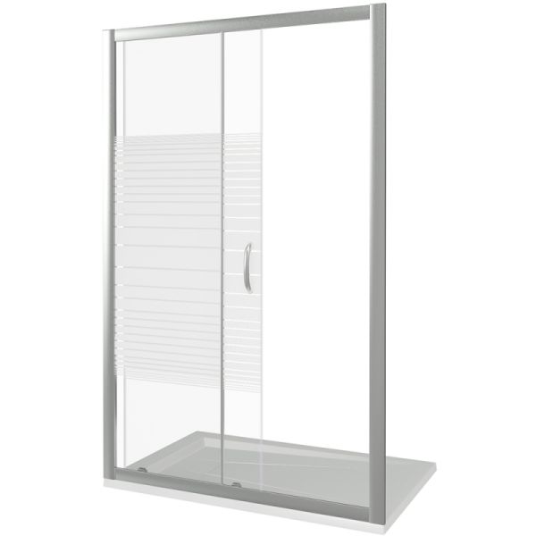 Душевая дверь Good Door Infinity WTW-140-G-CH стекло матовое