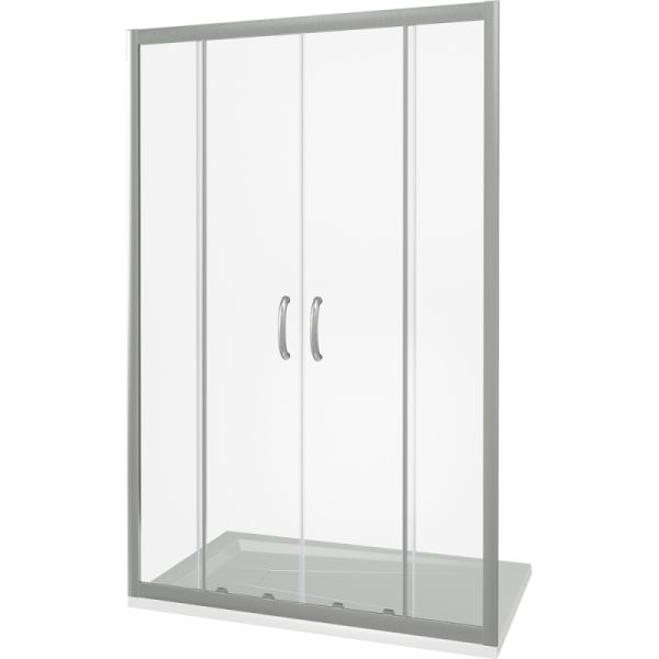 Душевая дверь в нишу Good Door Infinity WTW-TD-170-G-CH стекло матовое