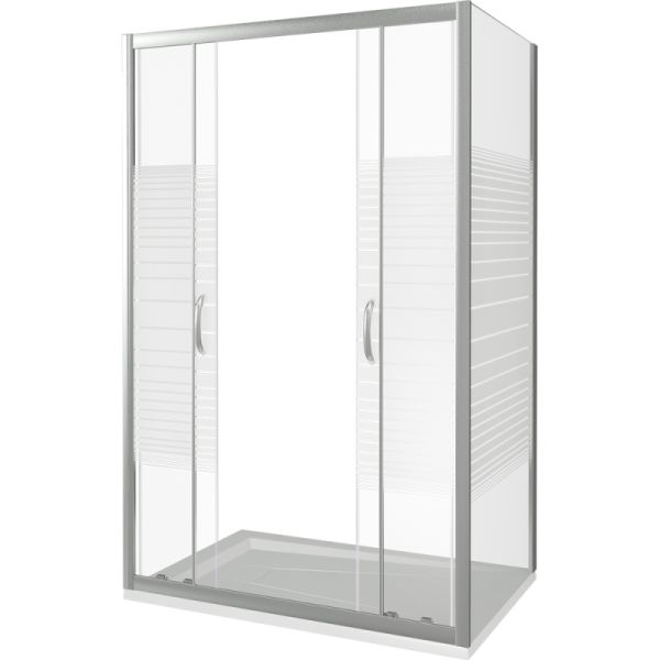 Душевая дверь в нишу Good Door Infinity WTW-TD-170-G-CH стекло матовое