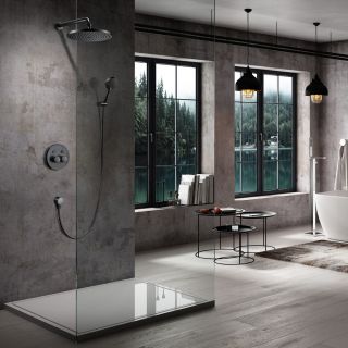 Душевая система Black & White Universe 7566GM