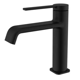 Смеситель для раковины AQUAme Asti AQM6410MB чёрный матовый