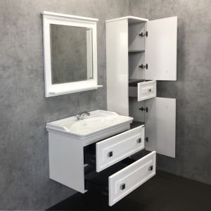 Comforty Зеркало "Феррара-80" белое