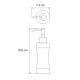 Wasserkraft Wern K-7599 Дозатор для жидкого мыла 260 ml Wasserkraft Wern K-7599 Дозатор для жидкого мыла 260 ml