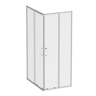 Душевой уголок Am.Pm Above W9XG-403-10080-MT 100x80 см профиль хром стекло прозрачное