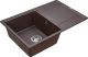 Мойка кухонная Paulmark Flugen PM217850-CO кофе Мойка кухонная Paulmark Flugen PM217850-CO кофе
