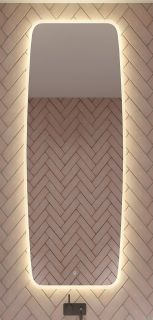Зеркало с холодной подсветкой Art&Max Forli 50x120см AM-For-500-1200-DS-F Зеркало с холодной подсветкой Art&Max Forli 50x120см AM-For-500-1200-DS-F
