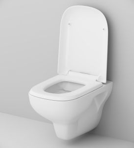 Унитаз с инсталляцией  AM.PM Like IS30201.801700 FlashClean с сиденьем микролифт и клавишей