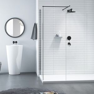Верхний душ Paini 50PZ759TT25 25см чёрный матовый