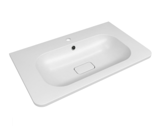 Раковина из искусственного мрамора ArtMax AM-LAV-800-MR-FN 80 см