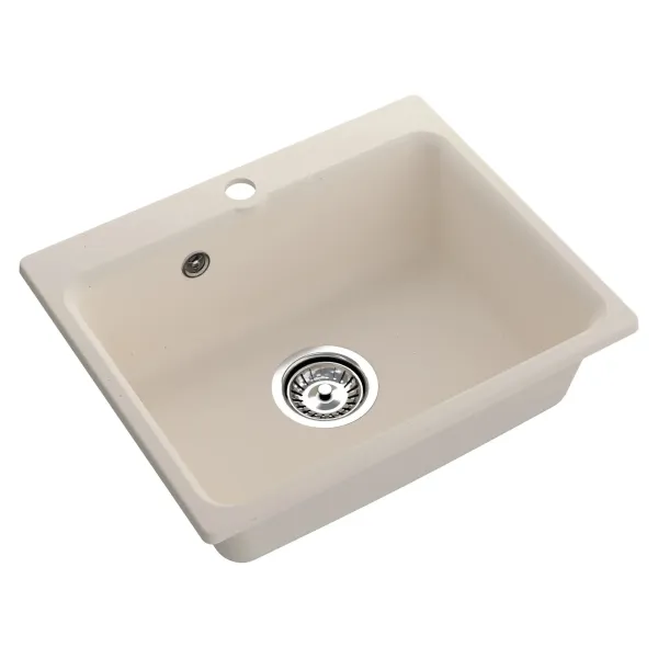 Мойка кухонная Reflexion Optima 52-WH RX0952WH белый