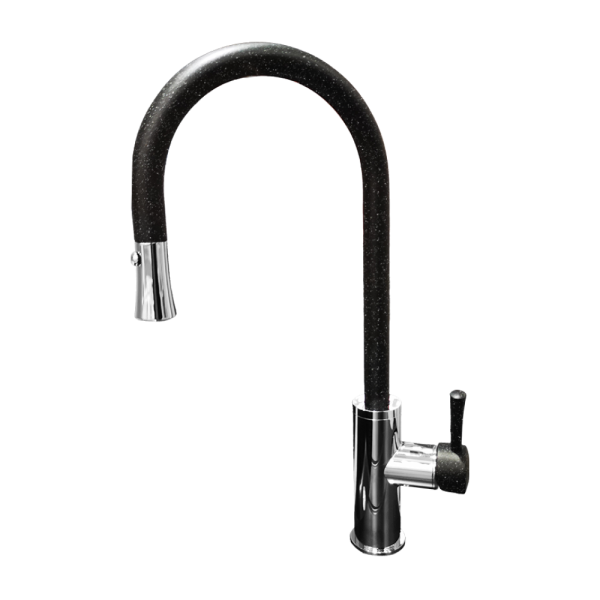 Смеситель для кухни GranFest  7652 черный