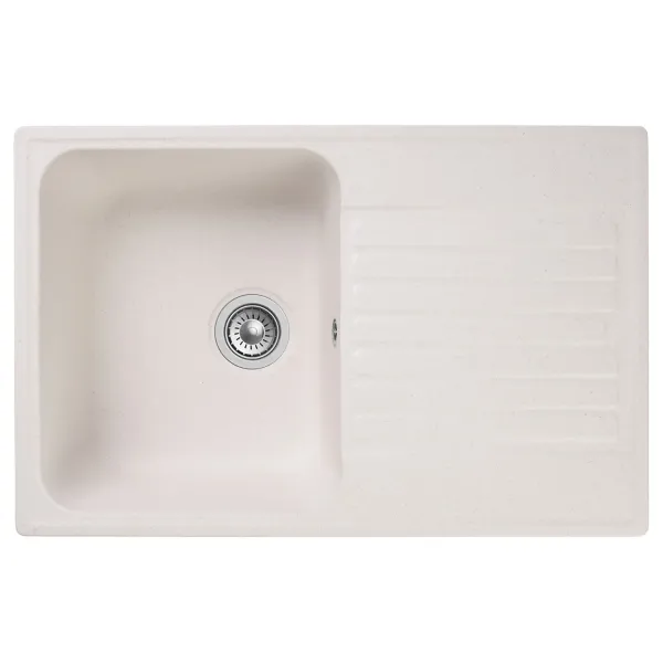 Мойка кухонная Reflexion Bolero 74-WH RF0574WH белый