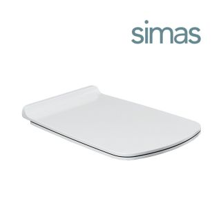 Крышка-сиденье Simas Baden Baden BB004bi matt/cr белый матовый