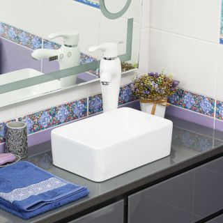 Накладная раковина Melana 320319-805 36см белый Накладная раковина Melana 320319-805 36см белый