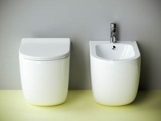 Приставной унитаз Ceramica Nova Metropol CN4004 безободковый белый Приставной унитаз Ceramica Nova Metropol CN4004 безободковый белый