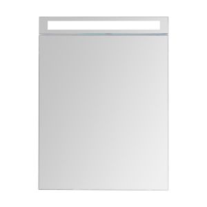 Зеркальный шкаф Dreja.Rus MAX 60с LED-освещением, белый глянец