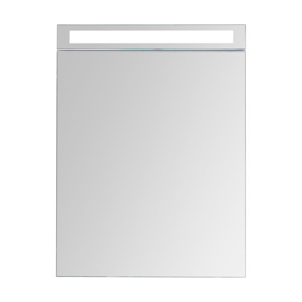 Зеркальный шкаф Dreja.Rus MAX 60с LED-освещением, белый глянец