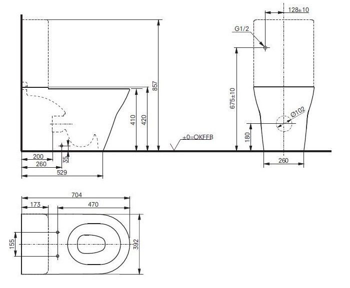 Напольный унитаз TOTO MH CW161Y#XW безободковый белый