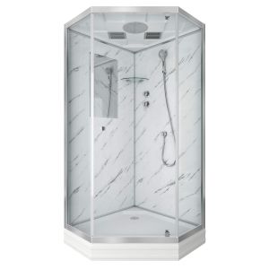 Душевая кабина Niagara Luxe NG-7702DM 100x100 см Мрамор
