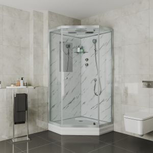 Душевая кабина Niagara Luxe NG-7702DM 100x100 см Мрамор