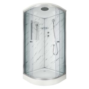 Душевая кабина Niagara Luxe NG-7701M 90x90 см Мрамор
