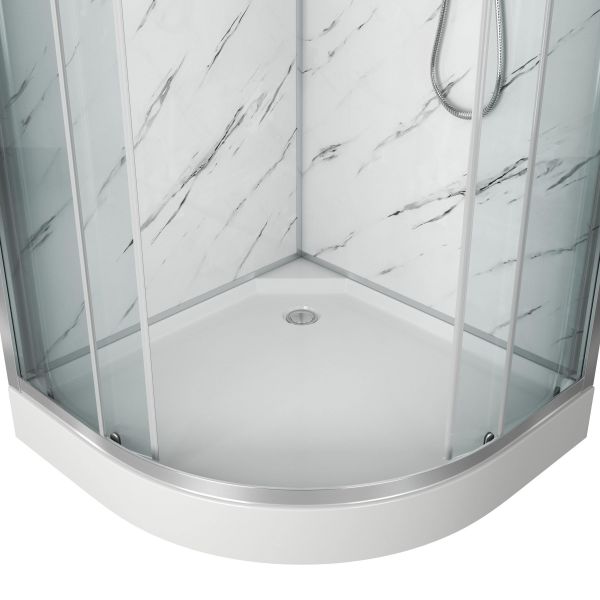 Душевая кабина Niagara Luxe NG-7701M 90x90 см Мрамор