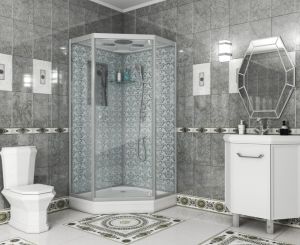 Душевая кабина Niagara Luxe NG-7702DW 100x100 см серебро
