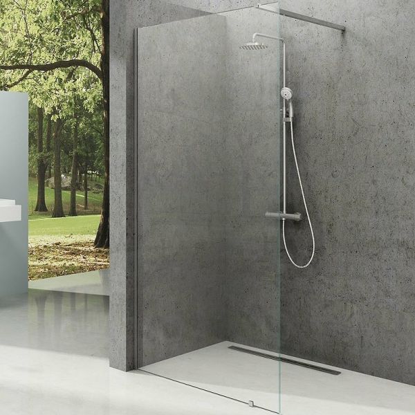 Душевая перегородка Ravak Walk-In Wall 100 GW9WA0C00Z1 профиль Хром стекло Transparent