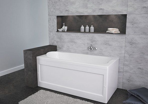 Акриловая ванна Aquanet West 120x70