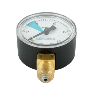 Редуктор давления, ELSEN, поршневой, 1, В, с манометром, давление на выходе, бар-1-6,5, PN, бар-25, EPR04.1010, T°C -130, латунь