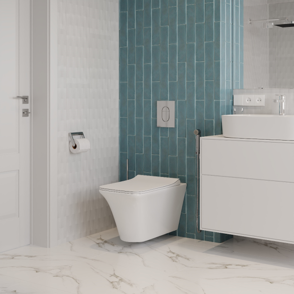 Подвесной унитаз Cerutti SPA Nivolet Aria CT7779 безободковый белый