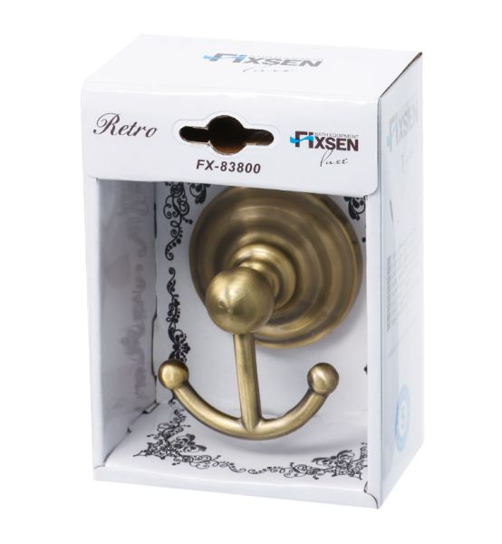 Крючок FIXSEN Retro двойной (FX-83805) Крючок FIXSEN Retro двойной (FX-83805)