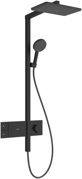 Душевая система Hansgrohe Raindance Alive Q Showerpipe 24580670 черный