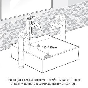 Смеситель для раковины Paini Arena 92BY205LLBLLMKM белый