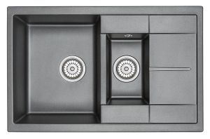 Мойка кухонная Granula GR-7802 шварц