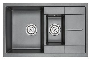 Мойка кухонная Granula GR-7802 шварц