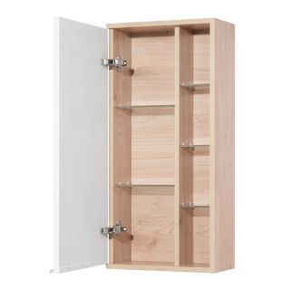 Шкаф Акватон Бостон белый/дуб эврика 1A239903BN010 Шкаф Акватон Бостон белый/дуб эврика 1A239903BN010