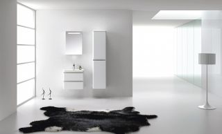 Тумба под раковину BelBagno подвесная 60x50см Bianco Lucido  ENERGIA-N-600-2C-SO-BL