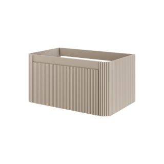 Тумба Armadi Art без раковины VOI рифл. 80см DAPHNE бежевый матовый