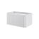 Тумба Armadi Art без раковины VOI рифл. 80см MATT WHITE белый матовый
