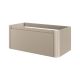 Тумба Armadi Art без раковины VOI 100см DAPHNE бежевый матовый