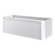 Тумба Armadi Art без раковины VOI 120см MATT WHITE белый матовый