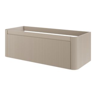 Тумба Armadi Art без раковины VOI рифл. 120см DAPHNE бежевый матовый