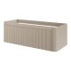 Тумба Armadi Art без раковины VOI рифл. 120см DAPHNE бежевый матовый